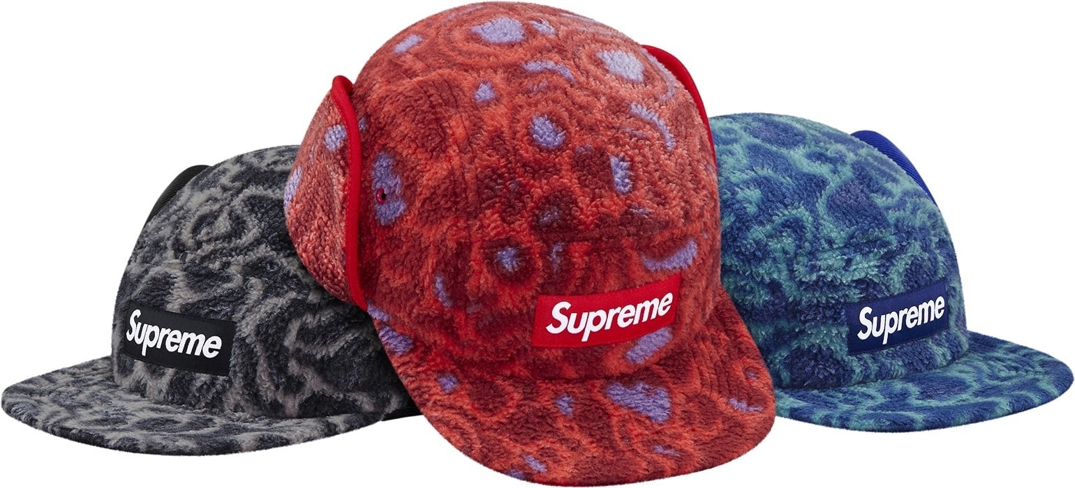 Polar Fleece Earflap Camp Cap